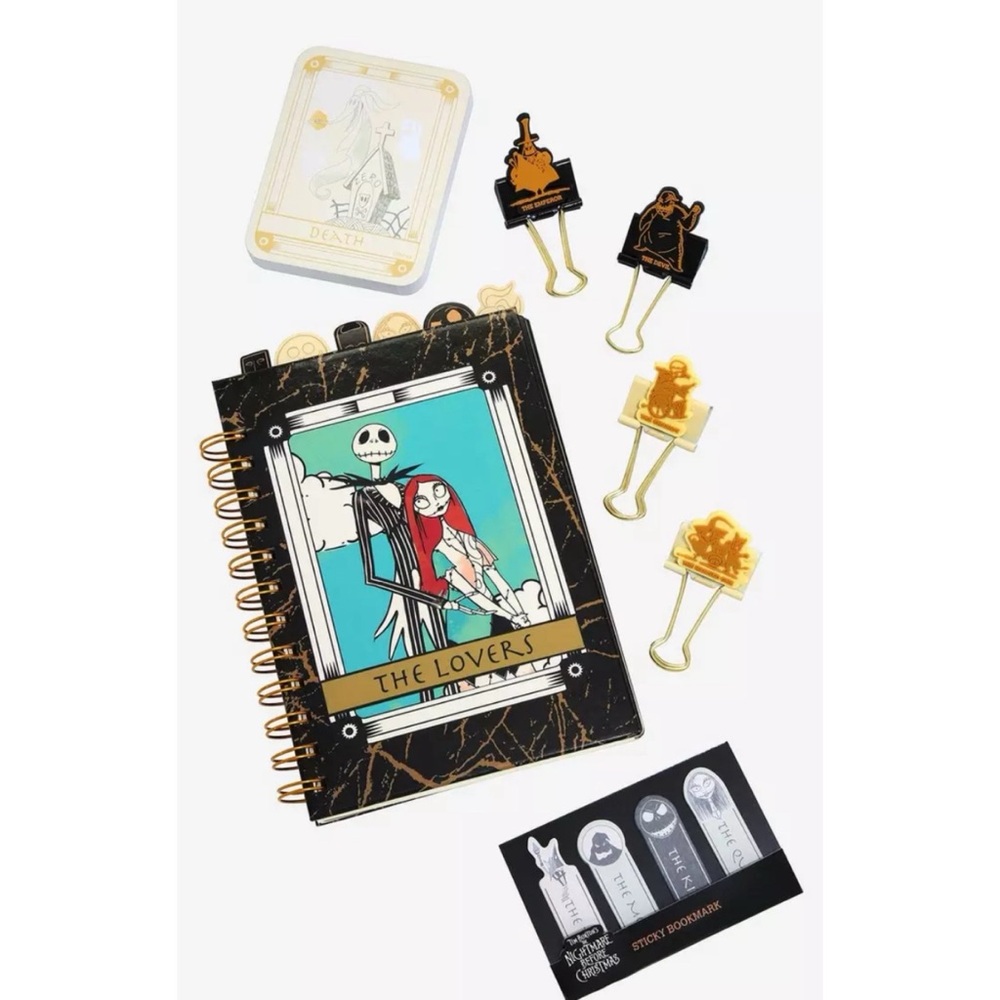 Disney The Nightmare Before Christmas Tarot Card Stationery Set